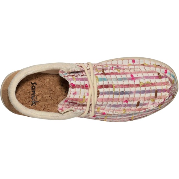 Sanuk Shaka Lite 2 Watercolor Shoes - NWT Womens Size 8 Multicolor - #46438-FL1 - Picture 4 of 5